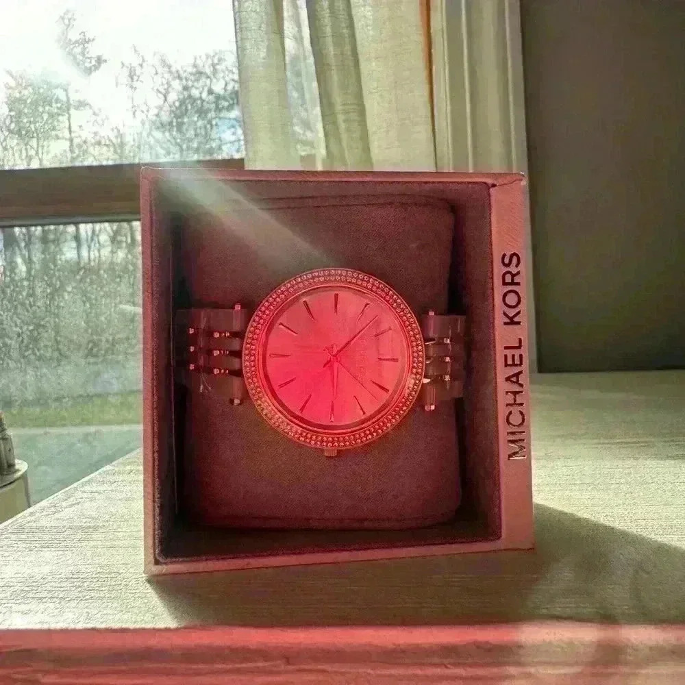 NWT Michael Kors Darci Watch Rose Gold - Picture 4 of 5